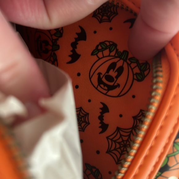 Glow in the Dark Mickey Pumpkin Loungefly - Picture 10 of 10